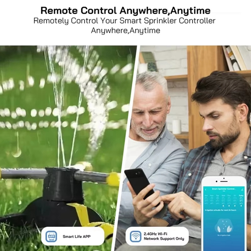Tuya WiFi Smart Sprinkler Cont - огляд і ціна Smart Home Sistem