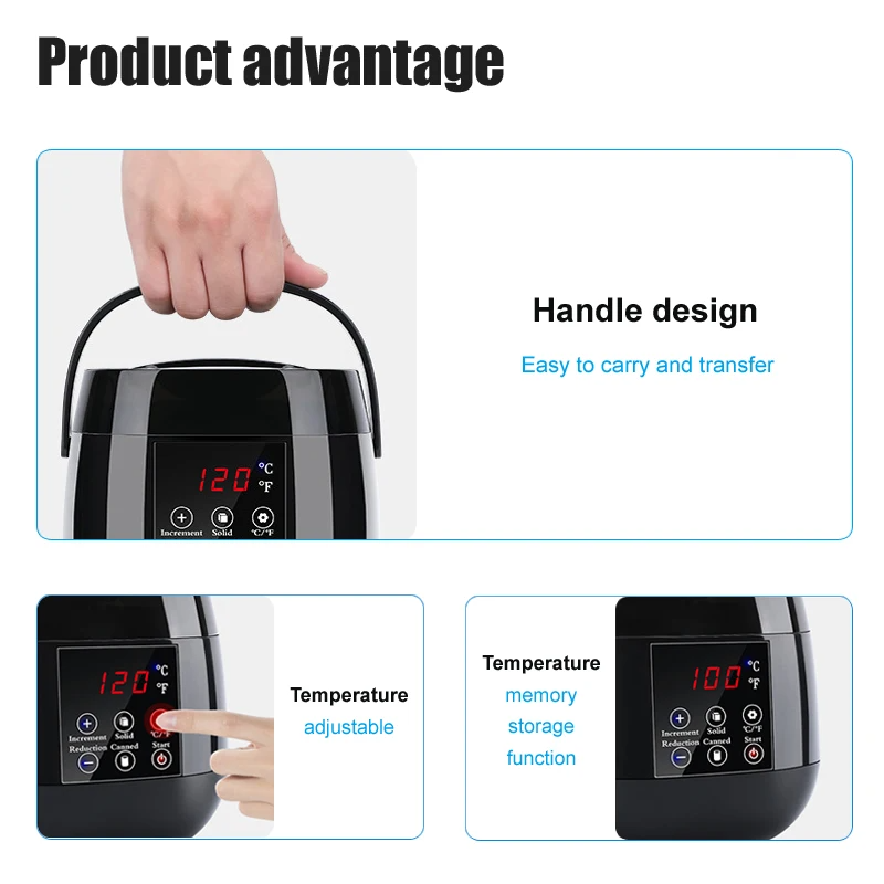 2026 Smart Wax Warmer 200/500m - огляд і ціна Smart Home Kit