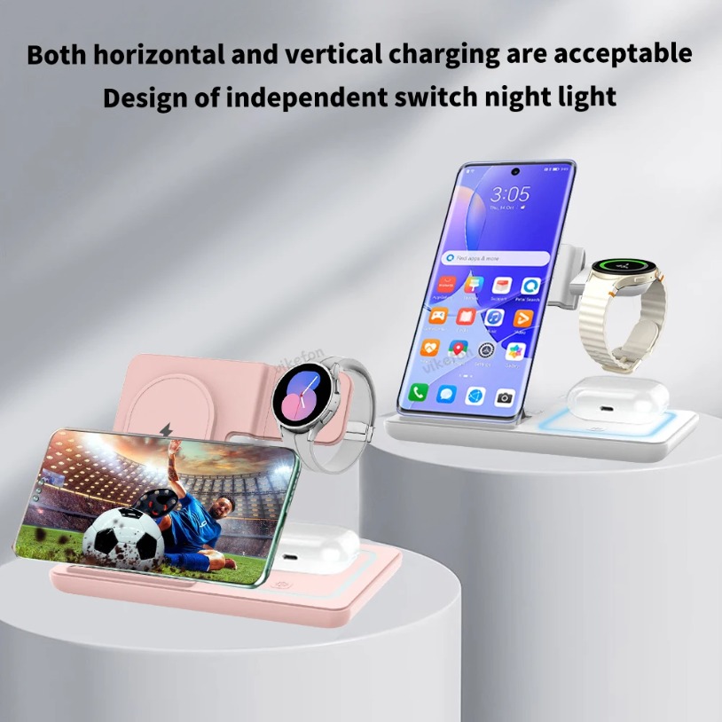 3 in 1 Foldable Wireless Charg - огляд і ціна Smart Home Office