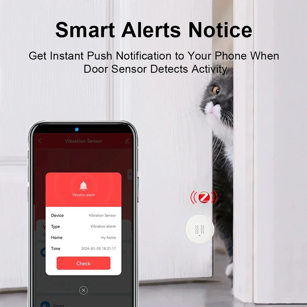 Tuya ZigBee Smart Vibration &  - огляд і ціна Smart Home Kit