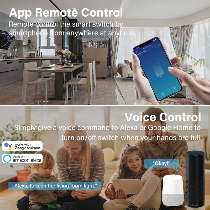 Tuya WiFi Smart Switch Module  - огляд і ціна Smart Home Sistem