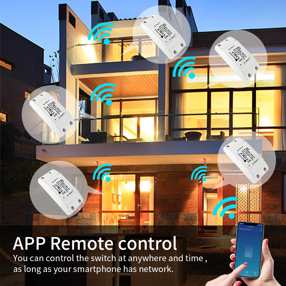 16A WiFi Tuya Smart Switch Wir - огляд і ціна Smart Home Sistem