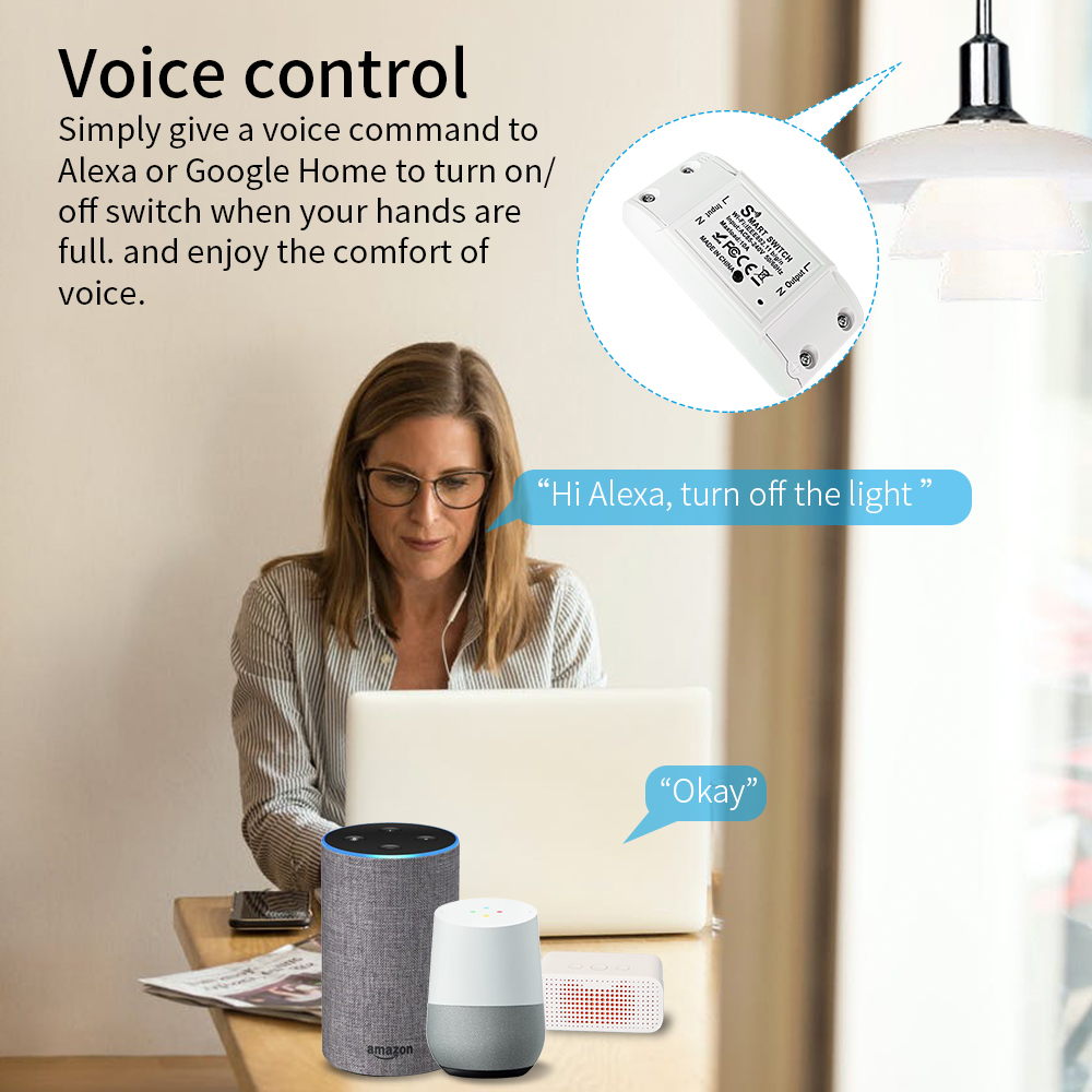 16A WiFi Tuya Smart Switch Wir - огляд і ціна Smart Home Sistem