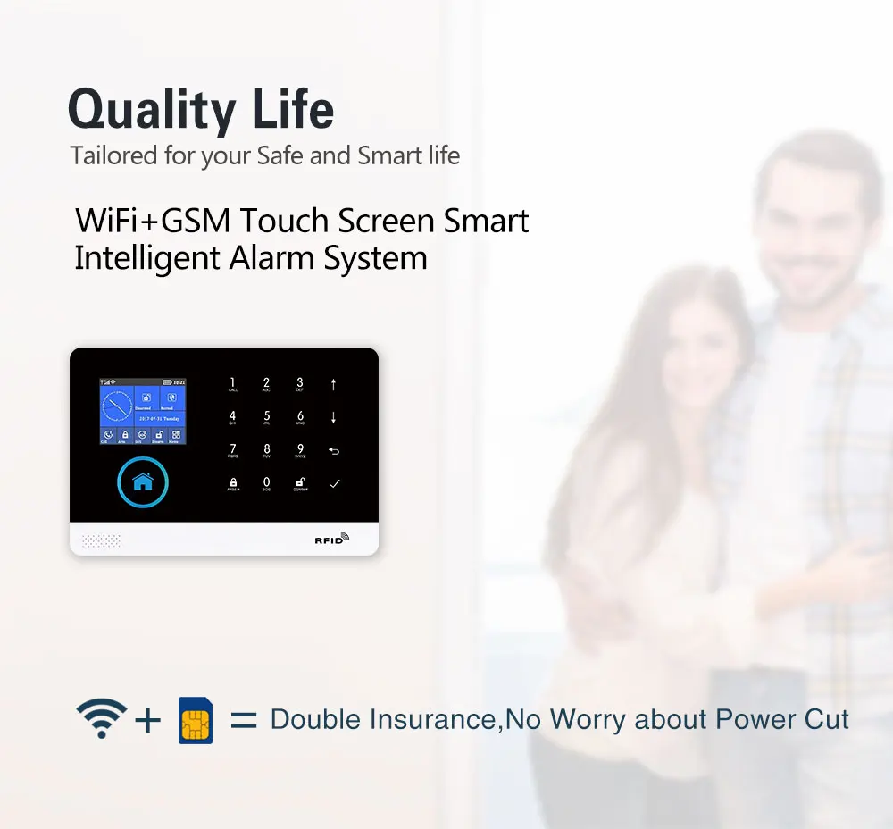 PGST intelligent alarm device, - огляд і ціна Home Automation Kit