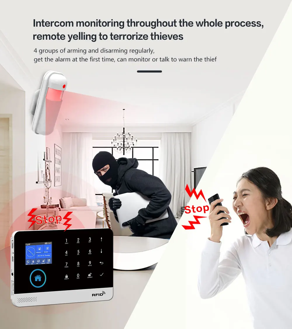 PGST intelligent alarm device, - огляд і ціна Home Automation Kit
