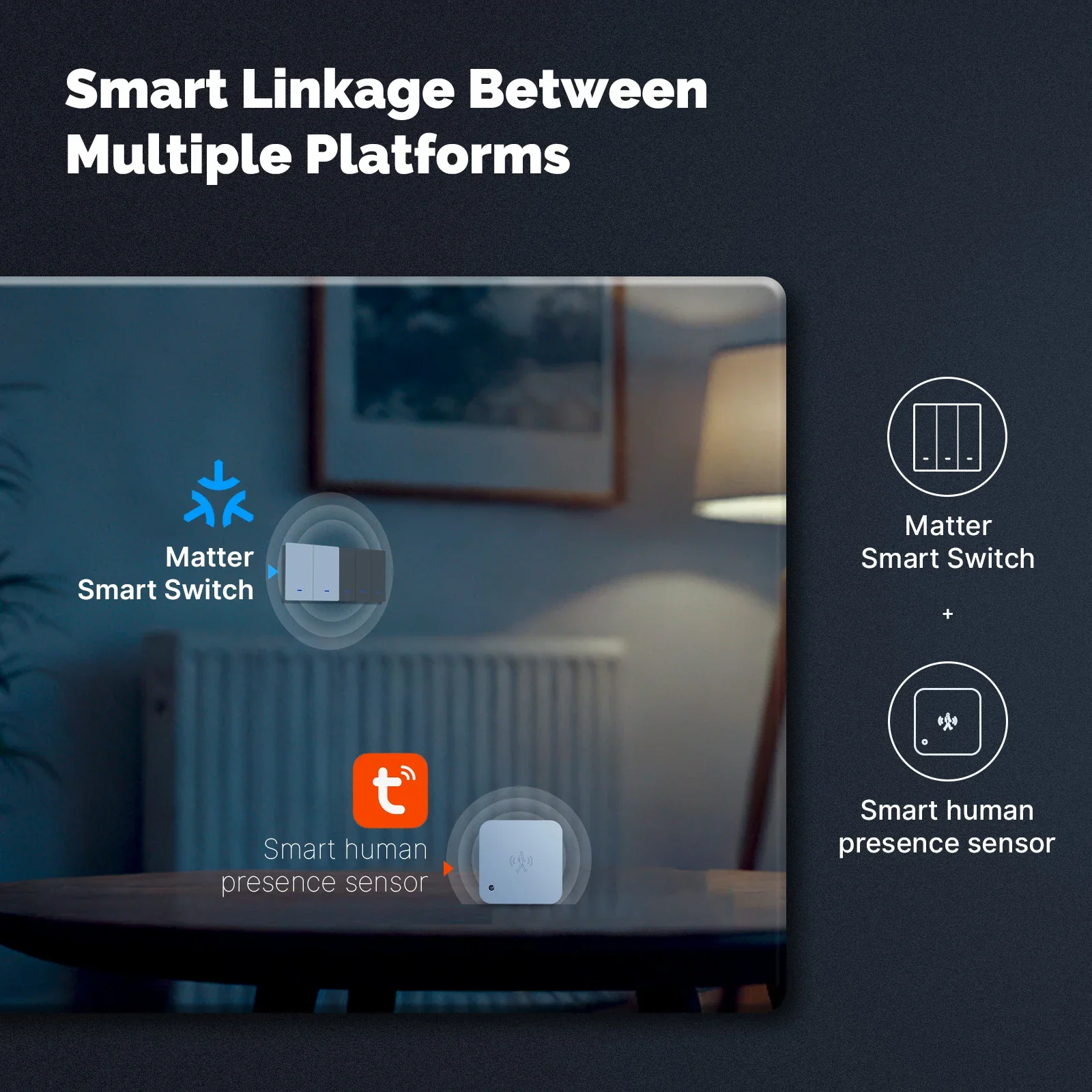MOES Matter Tuya WiFi Smart Li - огляд і ціна Smart Home Kit