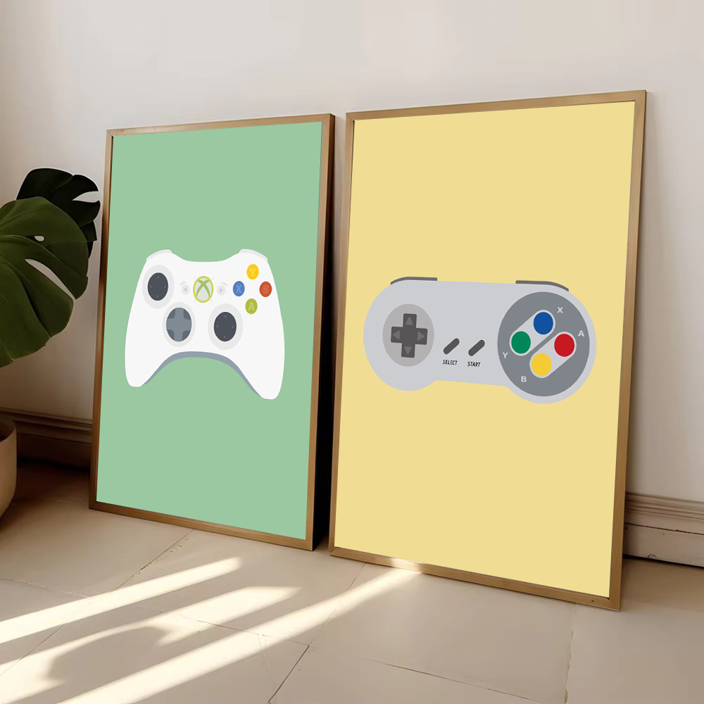 Retro Video Game Controllers P - огляд і ціна Smart Home Poster