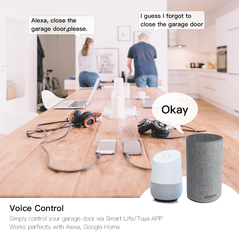 MOES Tuya WiFi Smart Garage Do - огляд і ціна Smart Home Sistem