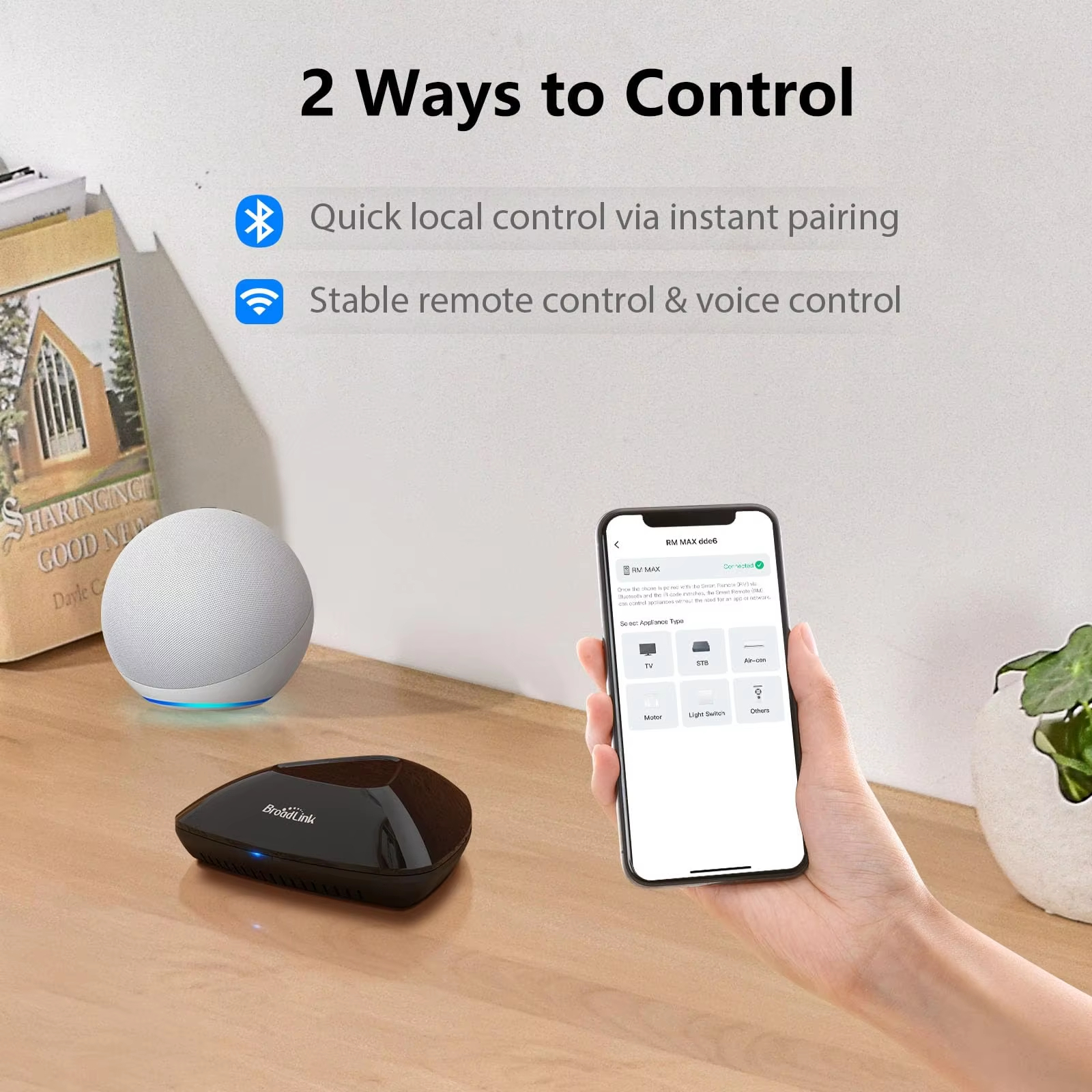 Broadlink RM MAX smart home hu - огляд і ціна Smart Home Hub Device