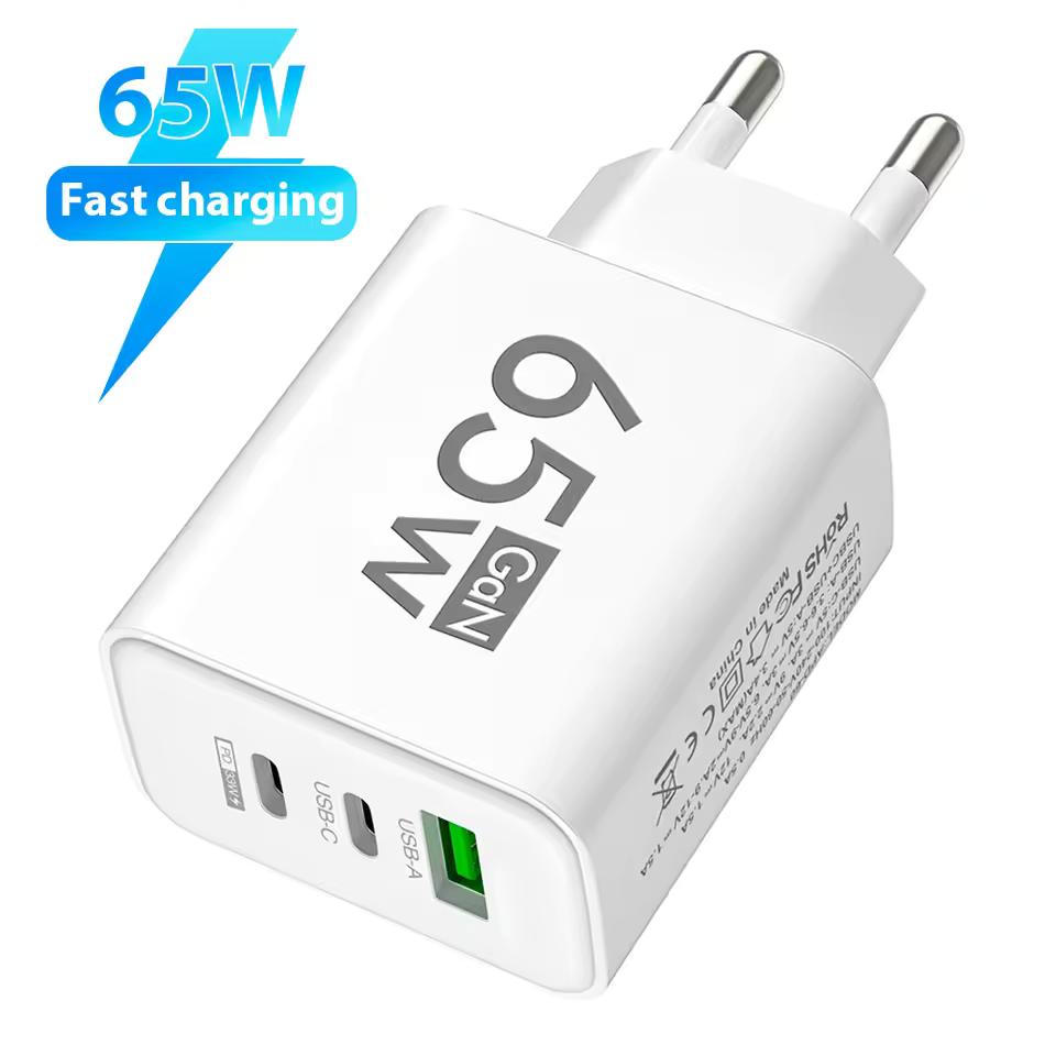 65W GaN USB Charger Type C 3 P - огляд і ціна Smart Home Xiaomi