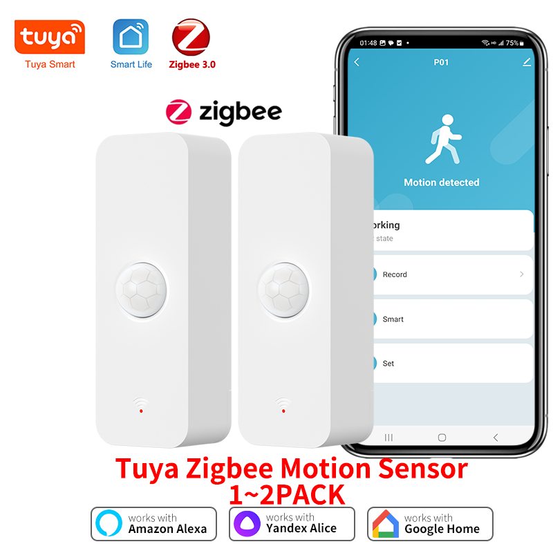 Tuya Zigbee 3.0 PIR Motion Sen - огляд і ціна Smart Home Wiser