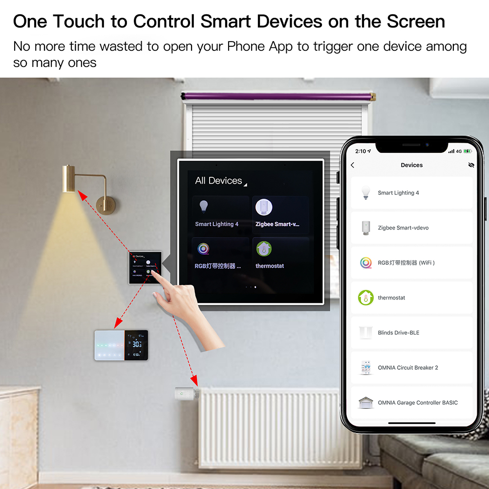 Tuya/Smart Life Home Multi-Fun - огляд і ціна Smart Home Zentrale Display