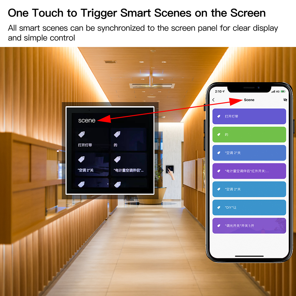 Tuya/Smart Life Home Multi-Fun - огляд і ціна Smart Home Zentrale Display