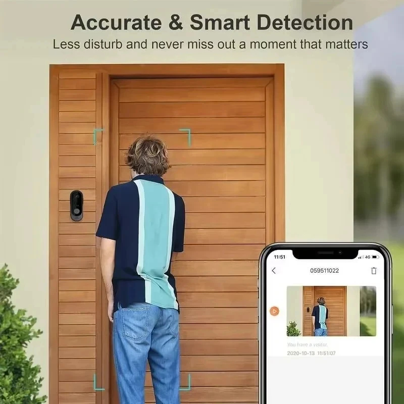 Tuya WIFI Camera Doorbell HD V - огляд і ціна Smart Home Video Doorbell Enhanced Security With Smart Doorbell