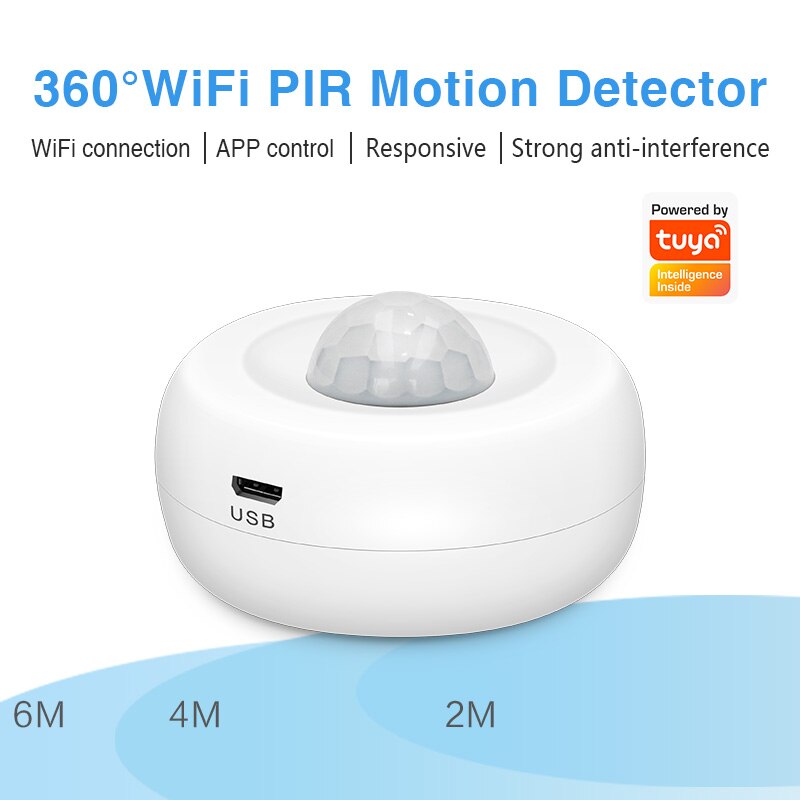 Tuya WiFi Smart PIR Motion Det - огляд і ціна Smart Home Wiser