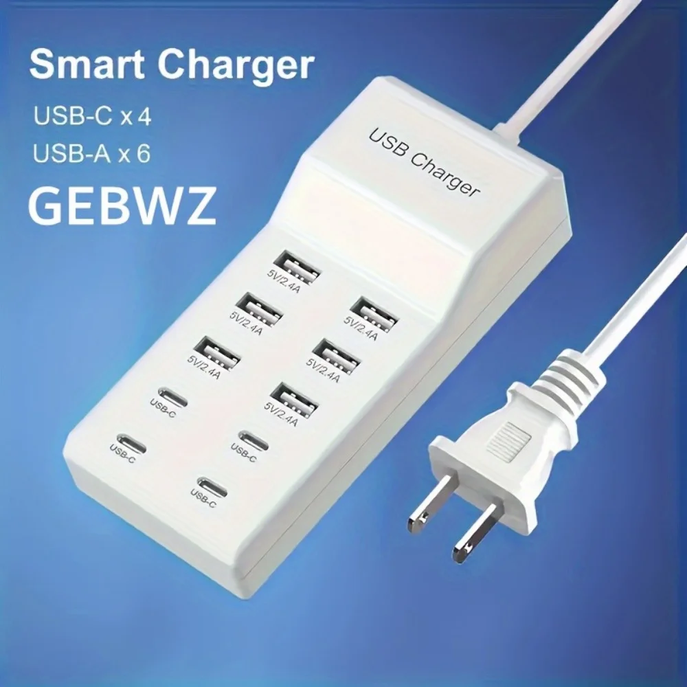 10 Port USB Charging Station S - огляд і ціна Smart Home Hub Device