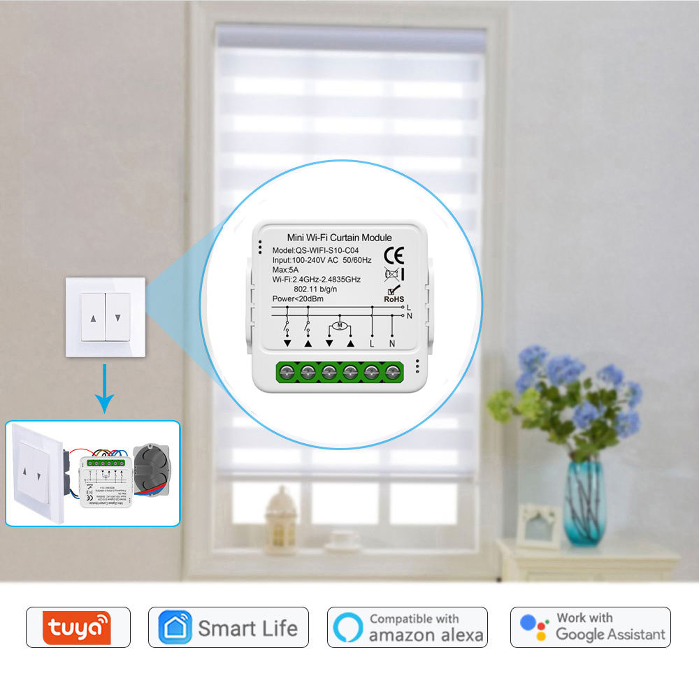 Tuya Smart WiFi Zigbee Curtain - огляд і ціна Home Automation Kit