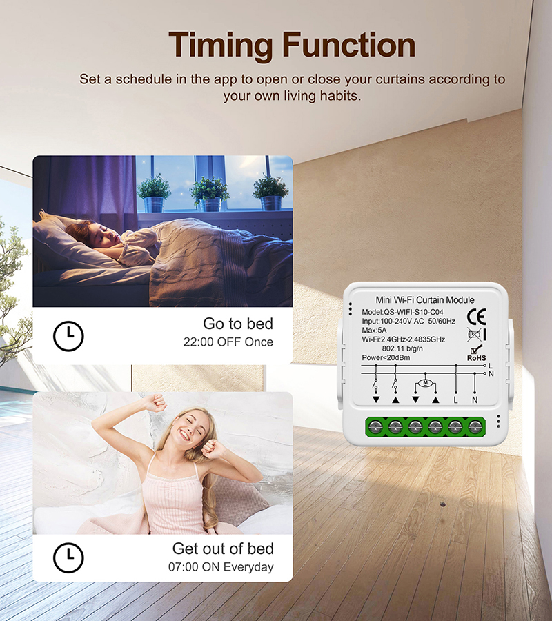 Tuya Smart WiFi Zigbee Curtain - огляд і ціна Home Automation Kit