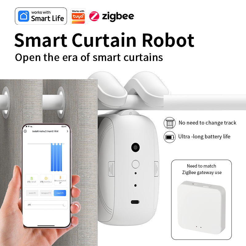Zigbee Smart Curtain Driver Ro - огляд і ціна Smart Home Elements