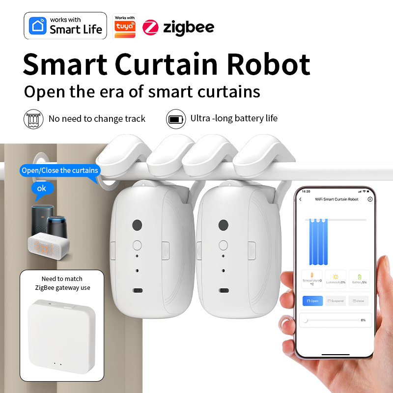 Zigbee Smart Curtain Driver Ro - огляд і ціна Smart Home Elements