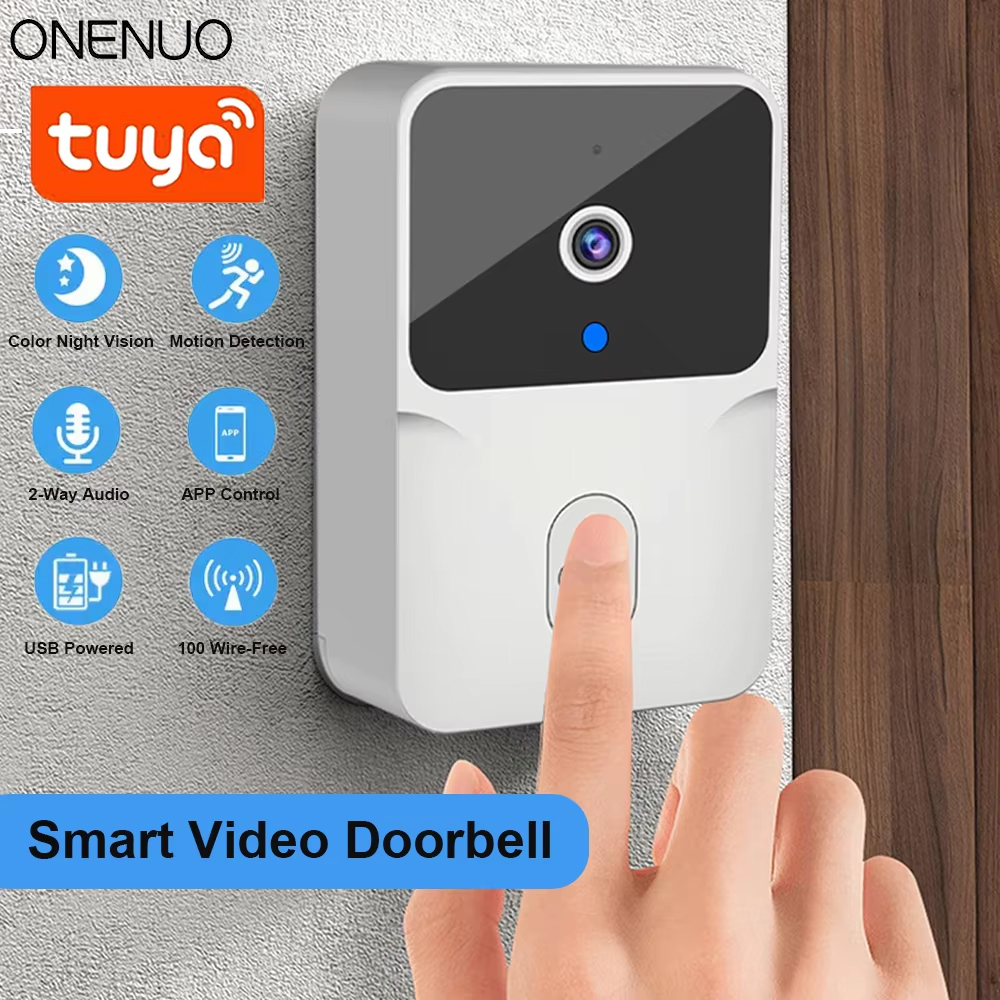 Tuya WiFi Video Doorbell Wirel - огляд і ціна Smart Home Video Doorbell Enhanced Security With Smart Doorbell