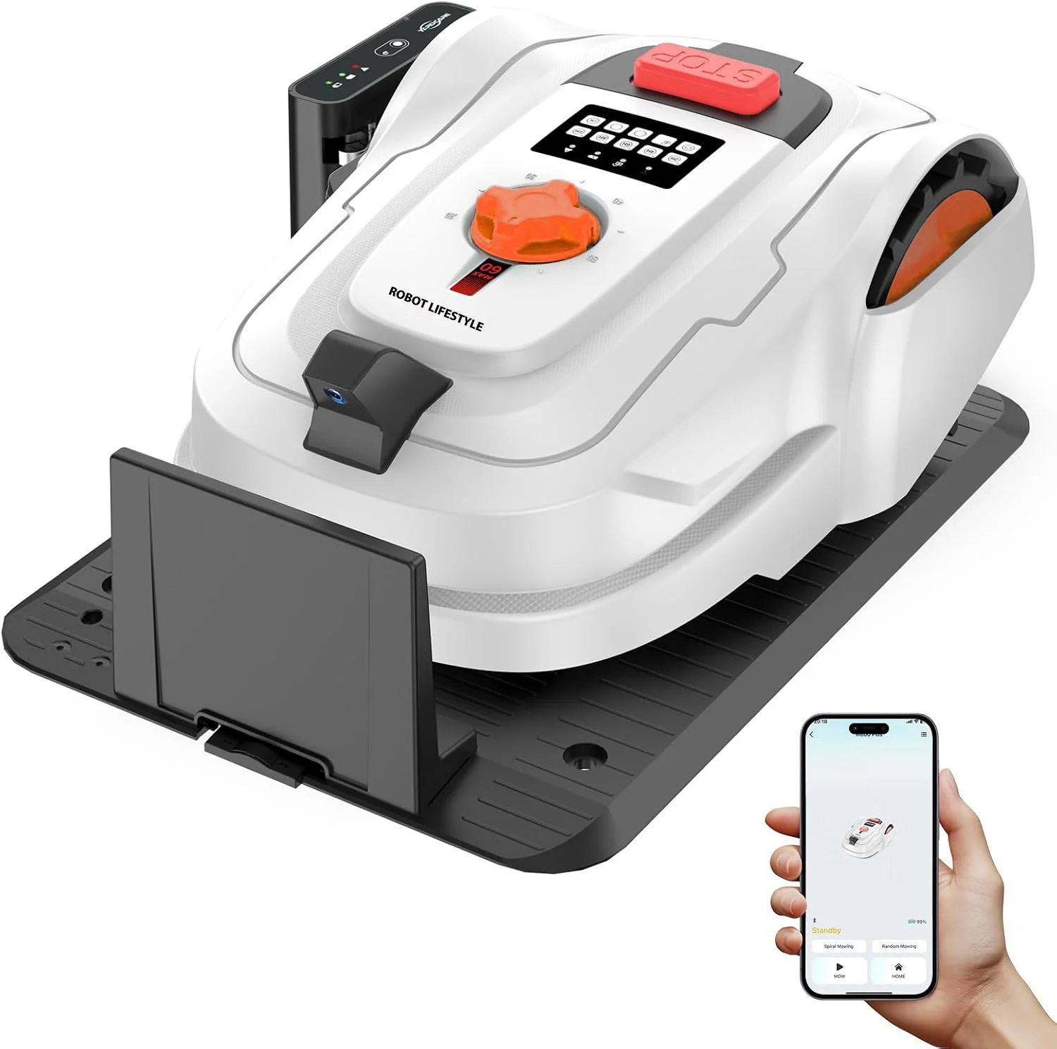 Wireless Robot Lawn Mower TY50 - огляд і ціна Smart Home Utilities