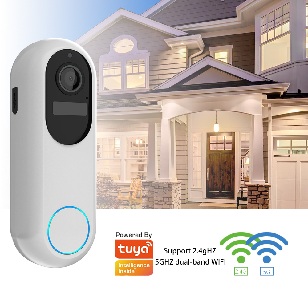 Tuya Smart Video Doorbell Wate - огляд і ціна Smart Home Video Doorbell Enhanced Security With Smart Doorbell
