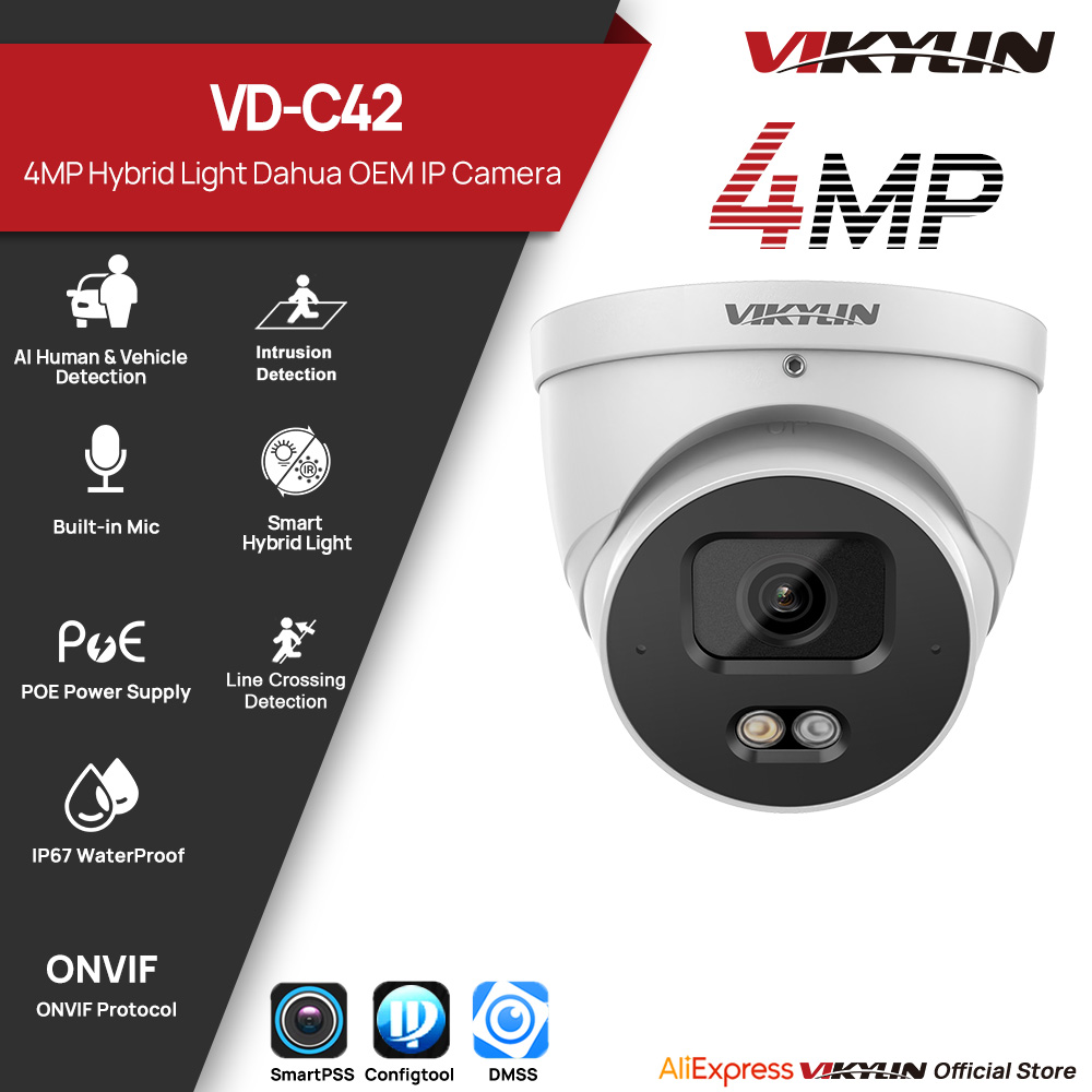 VIKYLIN 4MP IP Security Camera - огляд і ціна Smart Home Login