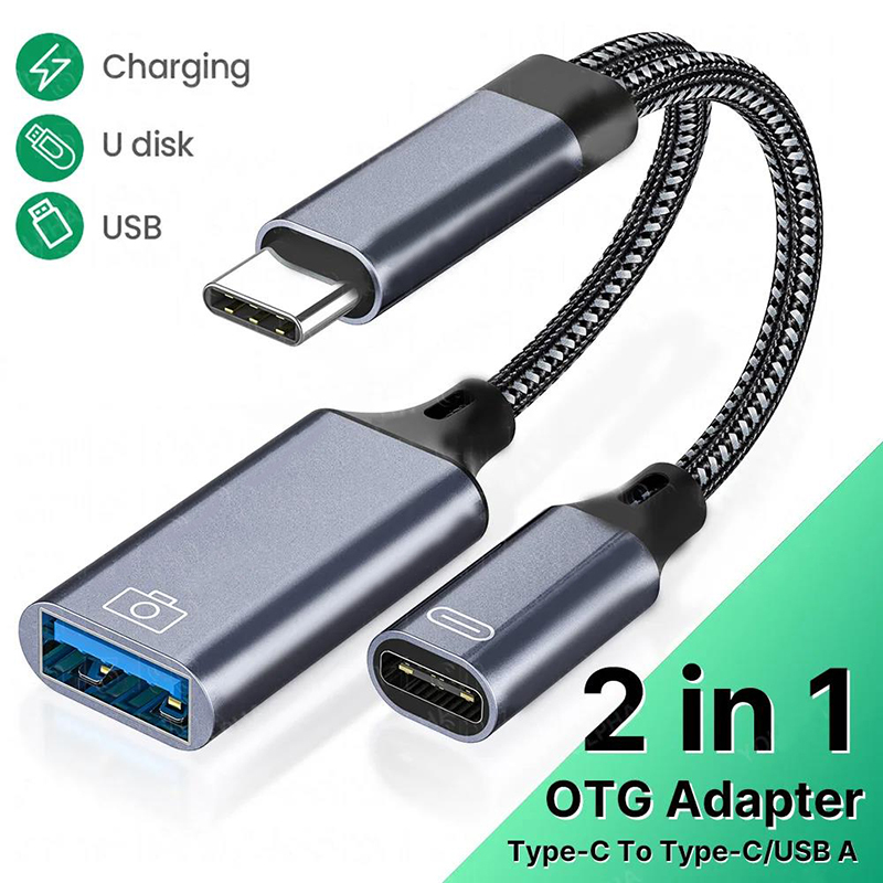 2 In 1 Type C to USB A OTG Cab - огляд і ціна Smart Home Xiaomi