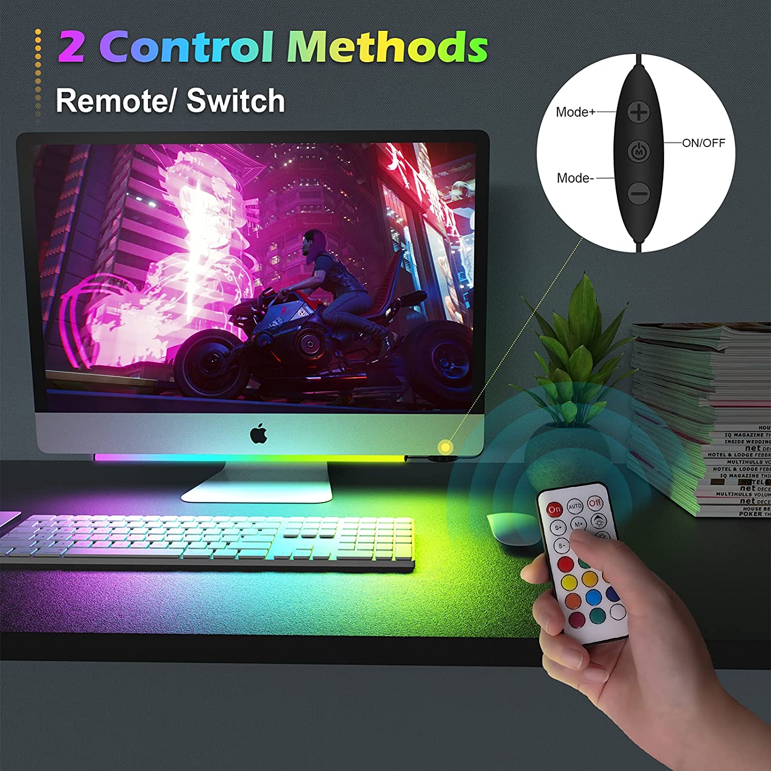 Under Monitor Light Bar RGB Dr - огляд і ціна Smart Home Poster