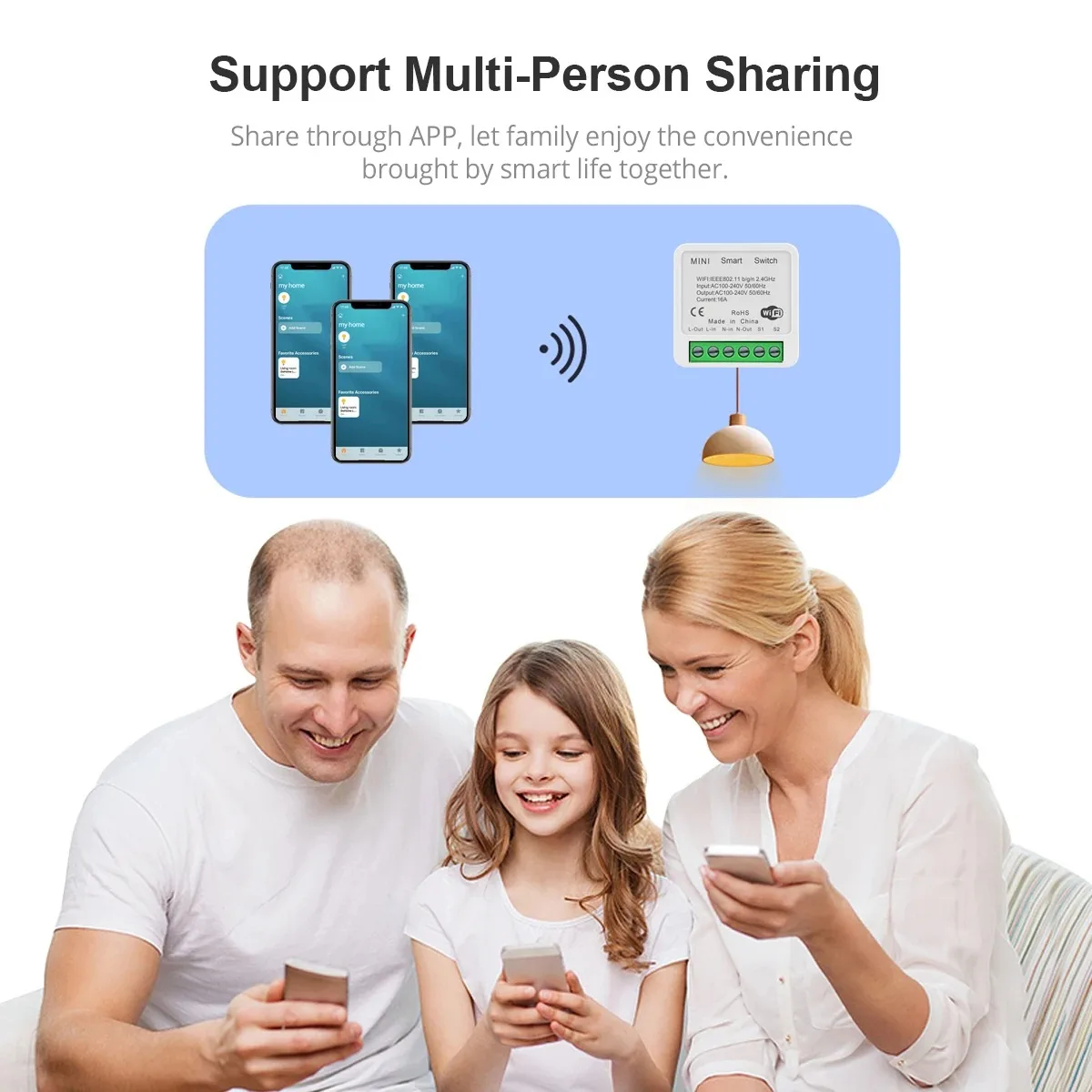 Smart Switch Mini Wifi Relay B - огляд і ціна Home Automation Kit