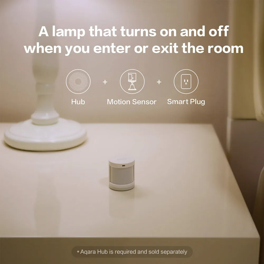 Aqara Motion Sensor Smart Huma - огляд і ціна Smart Home Xiaomi Hub 2