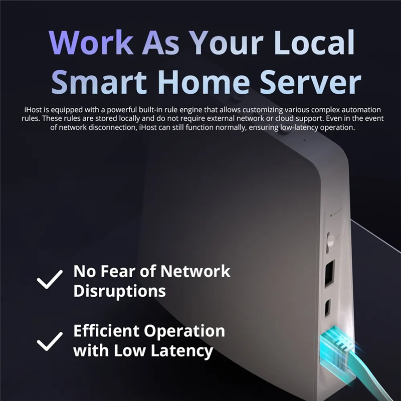 Ewelink Ihost Smart Home Hub A - огляд і ціна Smart Home Hub Device