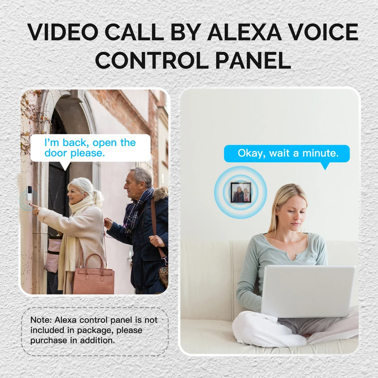 MOES Tuya Smart WiFi Video Doo - огляд і ціна Smart Home Video Doorbell Enhanced Security With Smart Doorbell